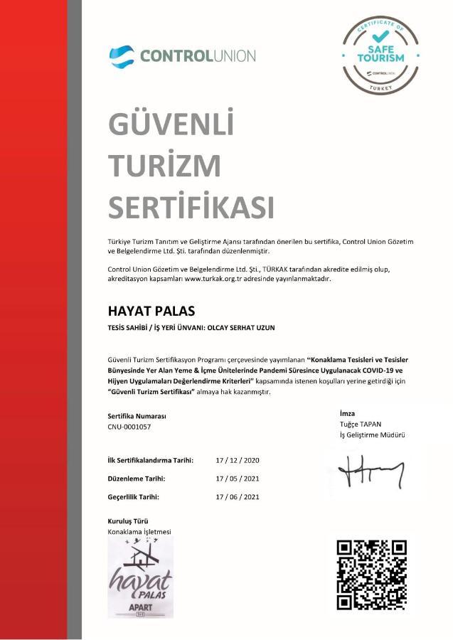 Hayat Palas Erzincan Eksteriør bilde